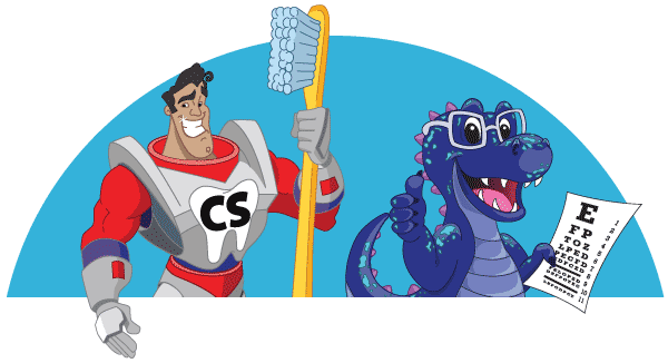 Captain Smiles and Spex