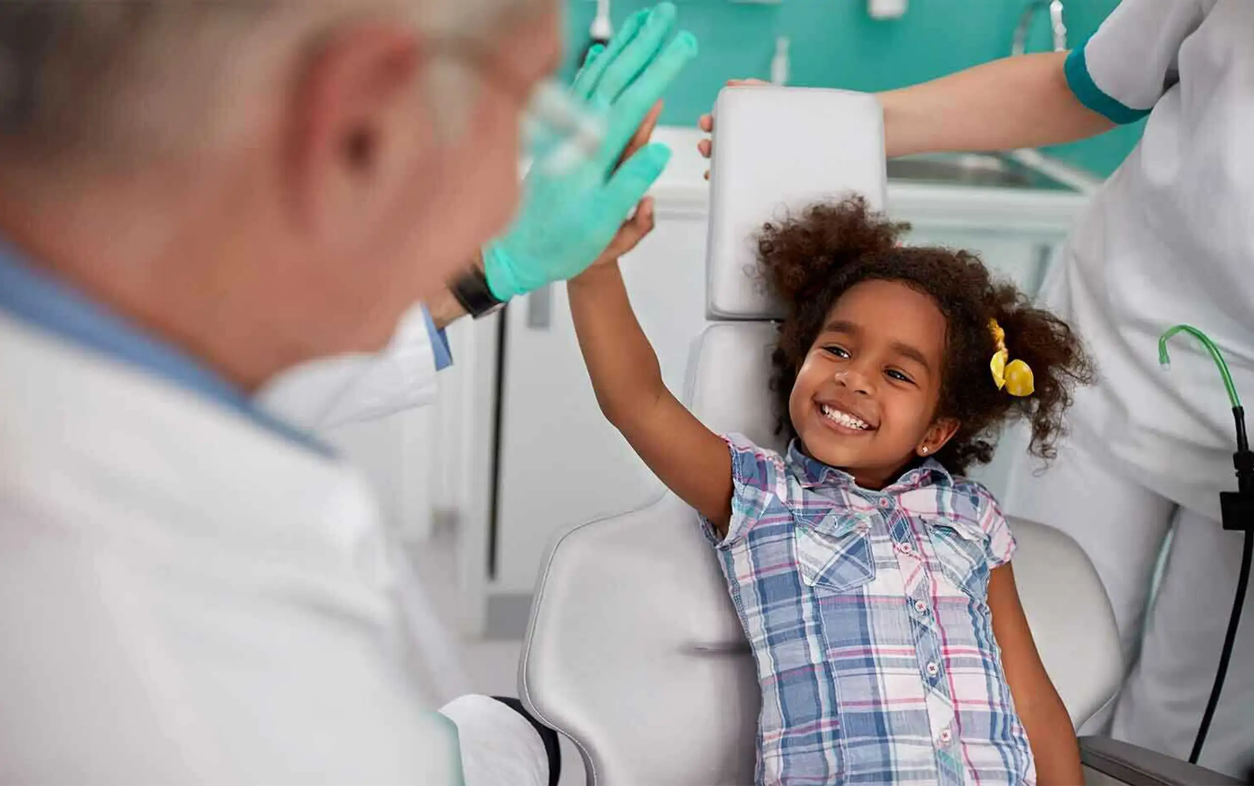 Child Excited For The Dentist