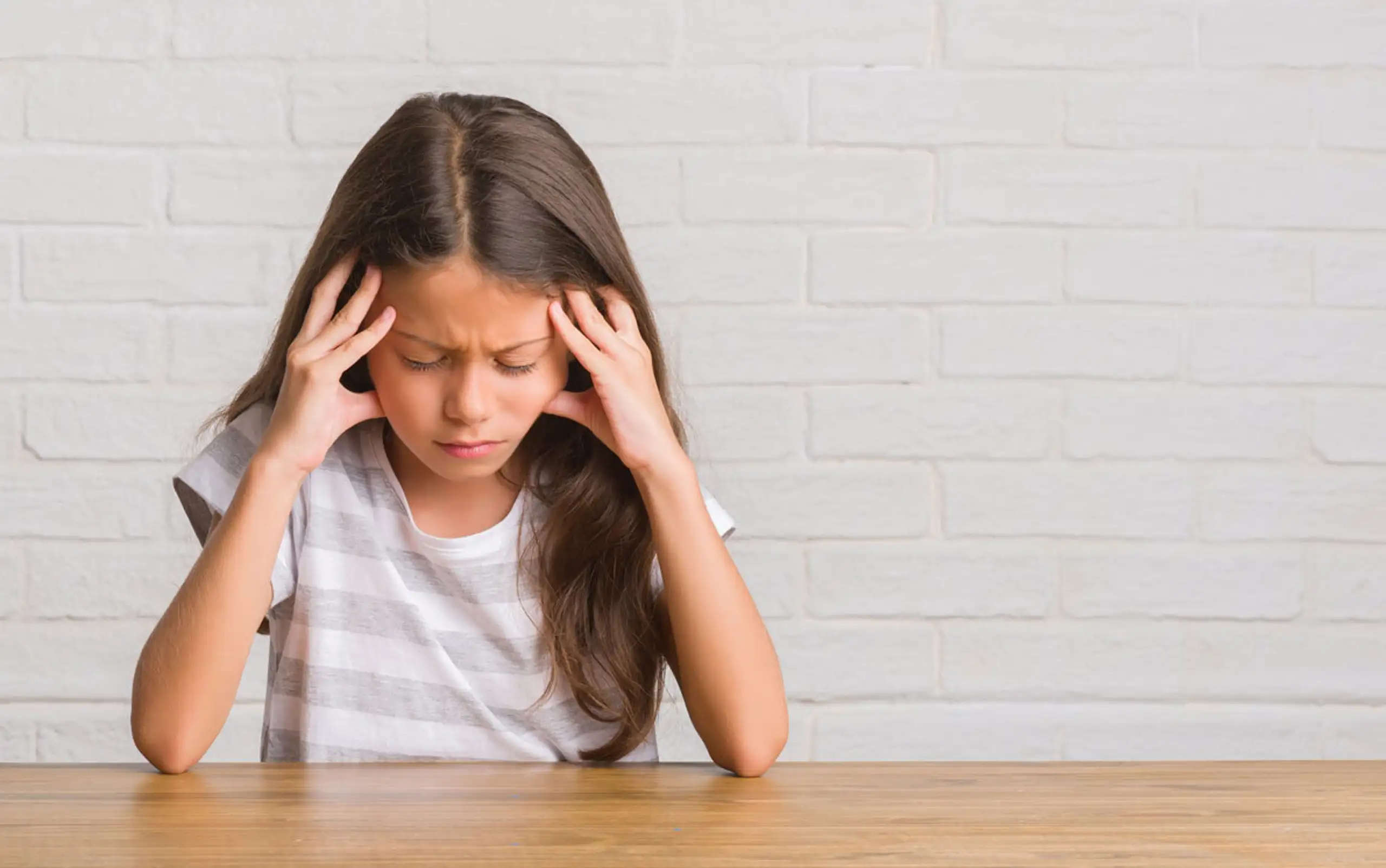 Child Headache From Vision